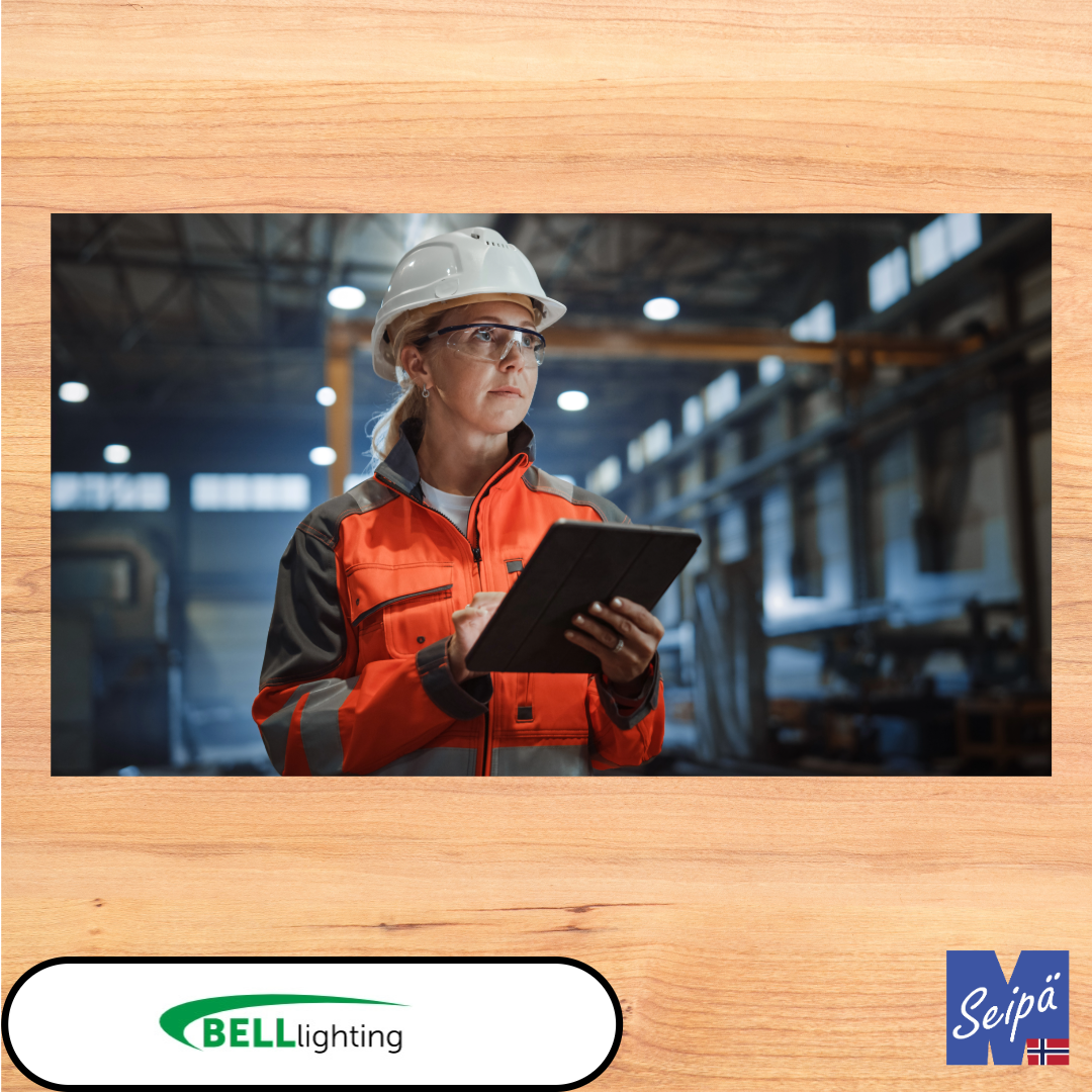 BELL ILLUMINA ATLAS MultiLumen LED High Bay 60W-200W 9.000-28.000 lm tilbehør PIR fjernkontroll alu & PC reflektor 50.000 timer 7 års garanti