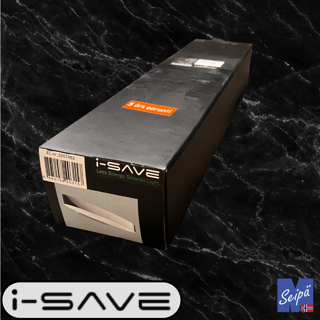 I-SAVE ZEPPELINI LED SMD IP44 krom / akryl 12W 3000K 800 lm 2214