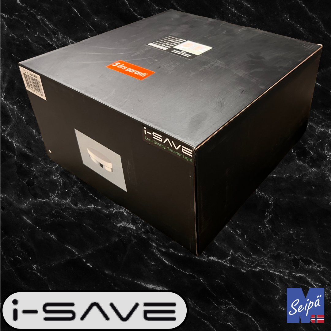 I-SAVE BASE ROUND IP44 krom / opal 1xE27 maks 60W 3201