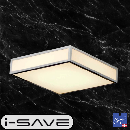 I-SAVE BASE EDGE IP44 krom / akryl 1xE27 maks 1x33W 3111
