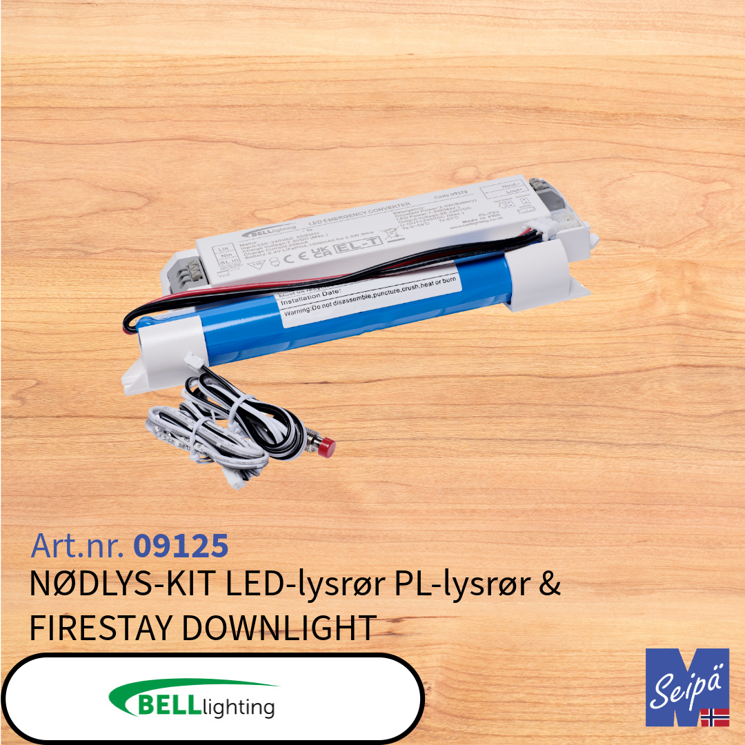 BELL LED-lyskilde PL-kompaktlysrør erstatning (DULUX) BLS BLD BLT BLL 2-rørs G23 & 2G11, 4-rørs G24d/q 6-rørs GX24d/q, 2-pin, 4-pin, CCT innstillbar lysfarge 3000K/4000K/6000K  LED og i termoplast 30.000 timer 5 års garanti