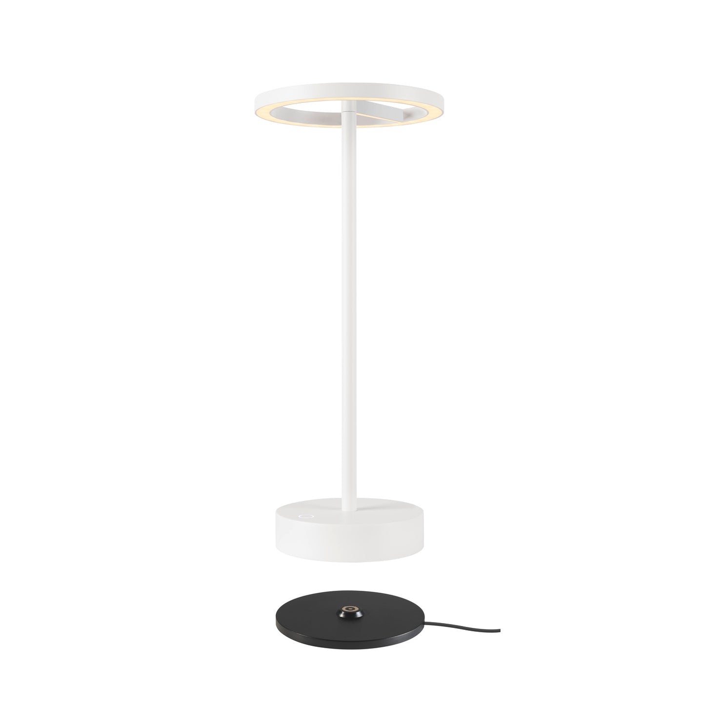 VINOLINA ONE bordlampe, oppladbar, IP54, 2700K, TOUCH-bryter,