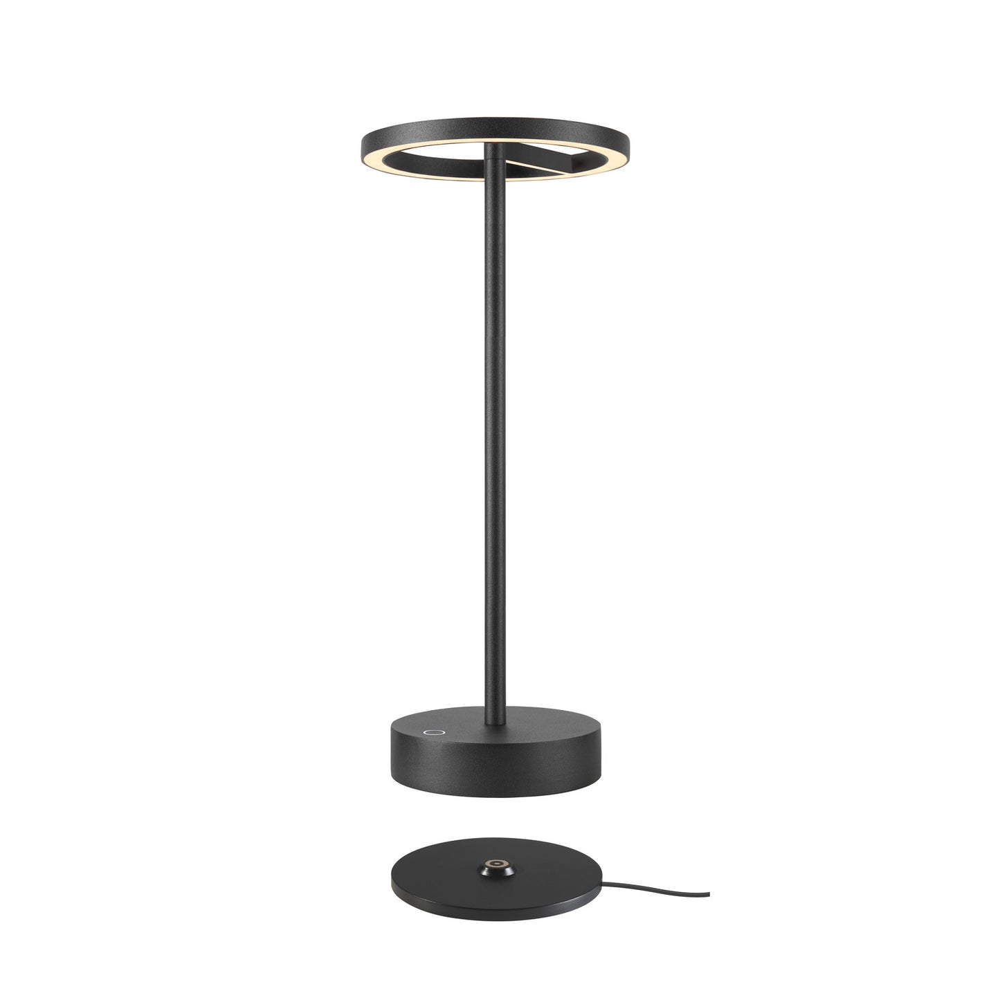 VINOLINA ONE bordlampe, oppladbar, IP54, 2700K, TOUCH-bryter,