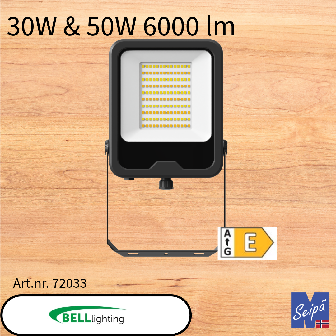 BELL SKYLINE OMNI LED-lyskaster /830/840/850 CRI80 alt med multilumen & sensor eller fotocelle