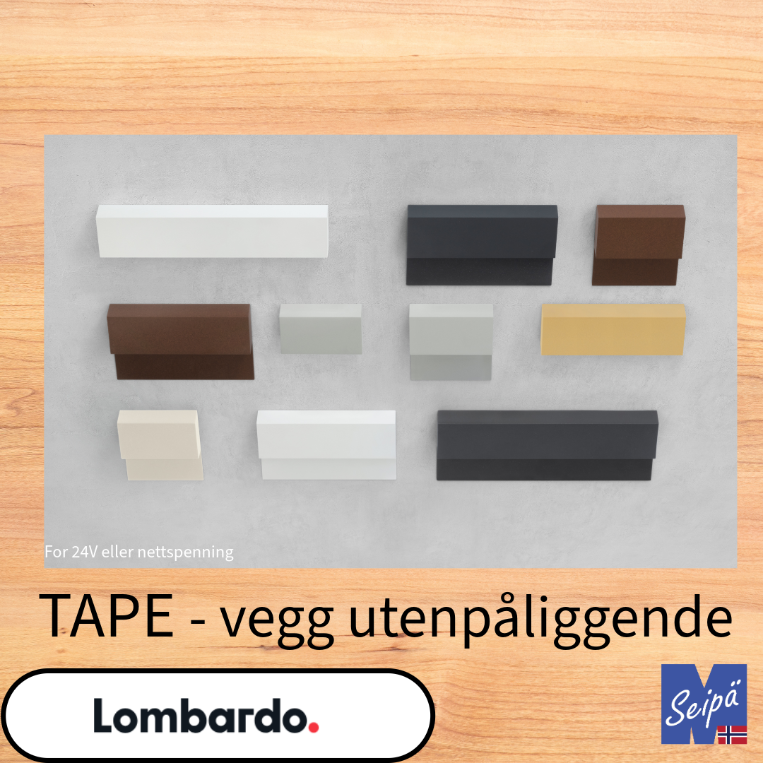 LOMBARDO TAPE 80 Hvit IP66 DC 24V LL14501W2
